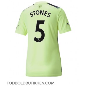 Manchester City John Stones #5 Tredjetrøje Dame 2022-23 Kortærmet